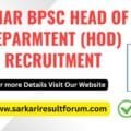 BPSC_HOD_Recruitment