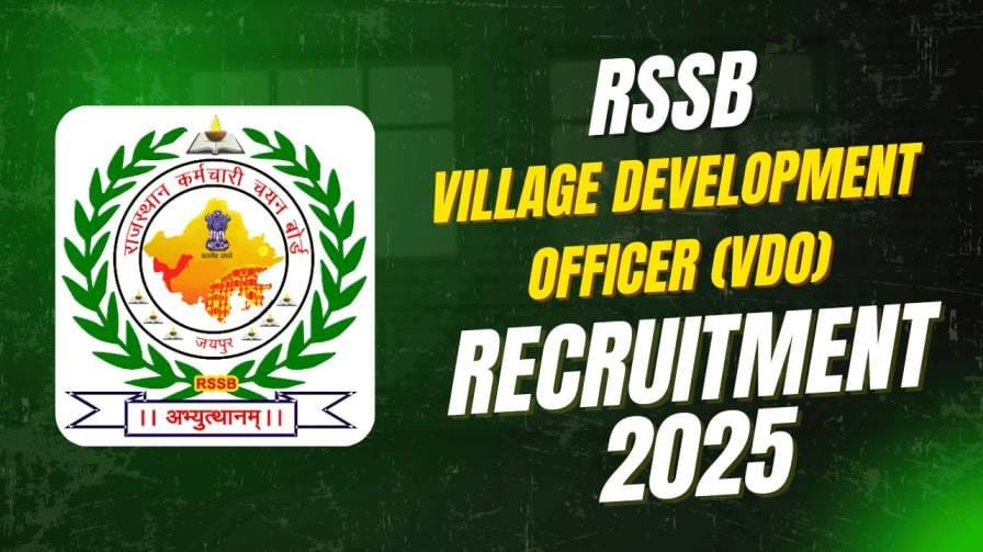 RSSB VDO Recruitment 2025 Sarkari Result Forum