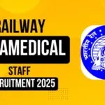 Railway Paramedical Staff Recruitment 2025 Sarkari Result Forum