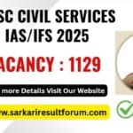 UPSC Civil Services 2025 Mains Admit Card Recruitment Sarkari Result Forum