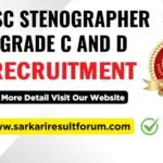 SSC Steno 2025 Exam Answer Key Out